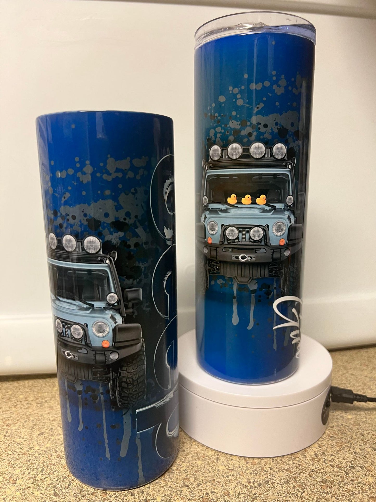 "Jeep" Themed 20 oz custom Straight Tumbler Set