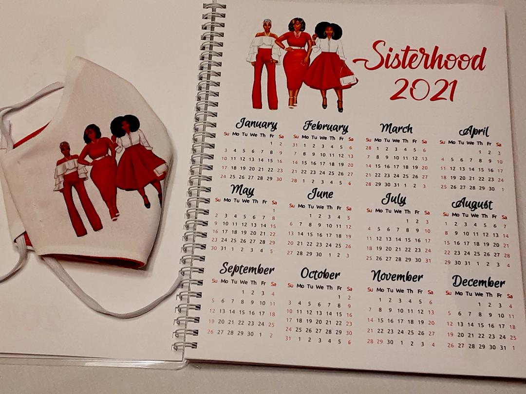 Delta Sorority inspired themed notebooks