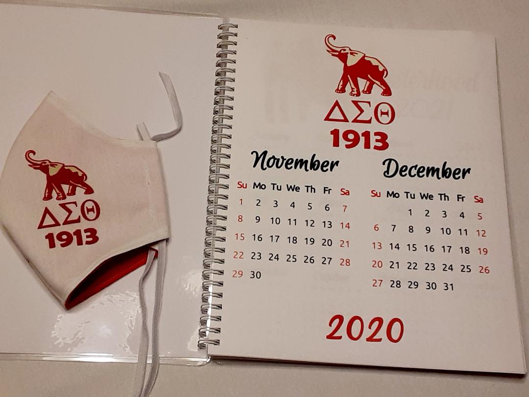 Delta Sorority inspired themed notebooks
