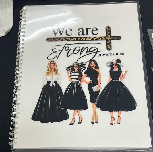 “We are Strong” bible journal