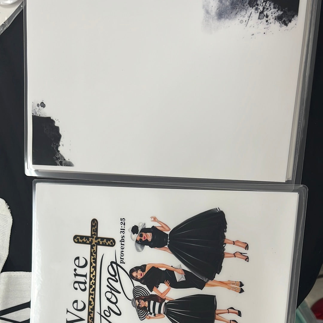 “We are Strong” bible journal