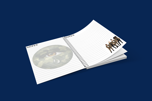 ARMY SISTERS notes PRINTED AND SHIPPED w/White cover