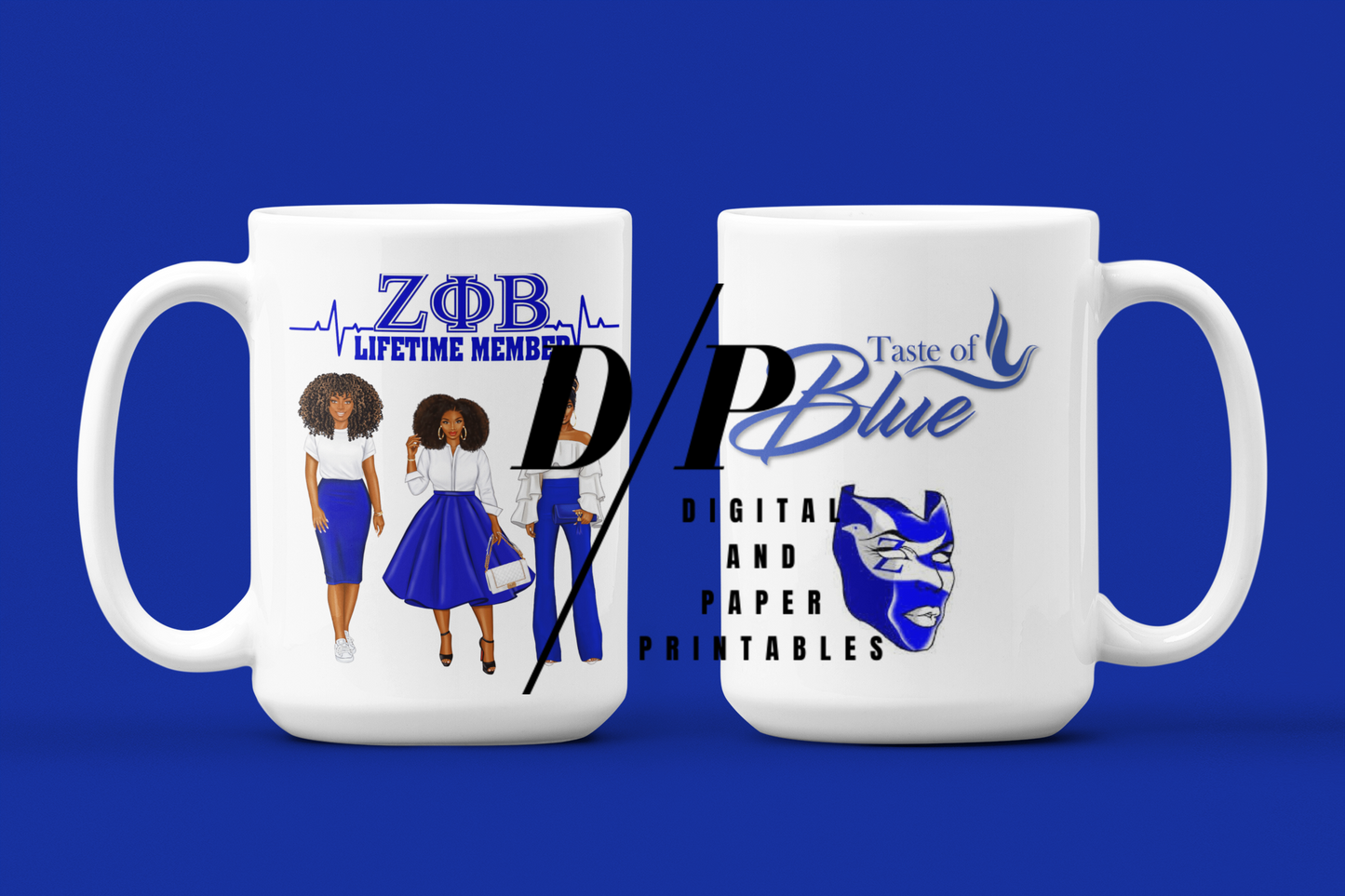 Zeta Phi Beta Sorority inspired themed notebooks