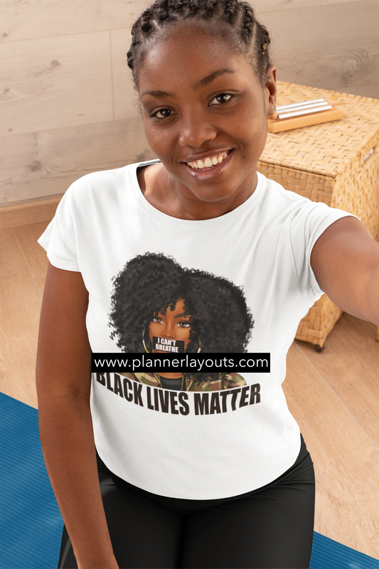 AFRO Lady "Black Lives Matter" t-shirt