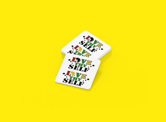 "LOVE Thy Self" Black History Coaster(s)
