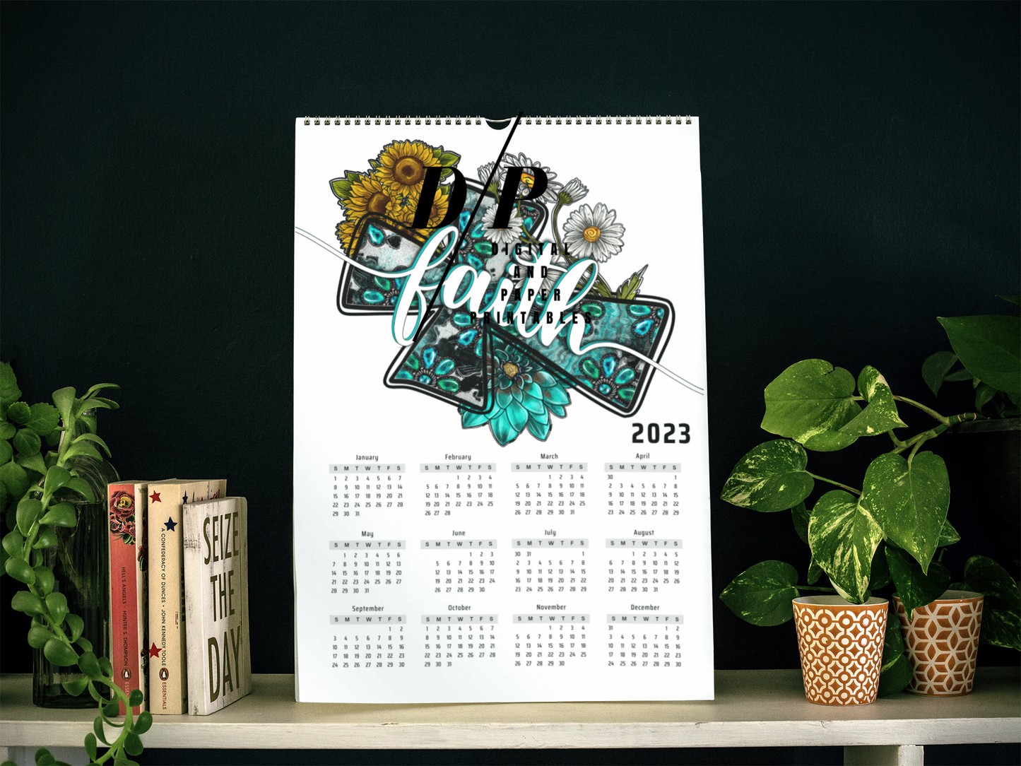 2023 Yearly Wall Calendar