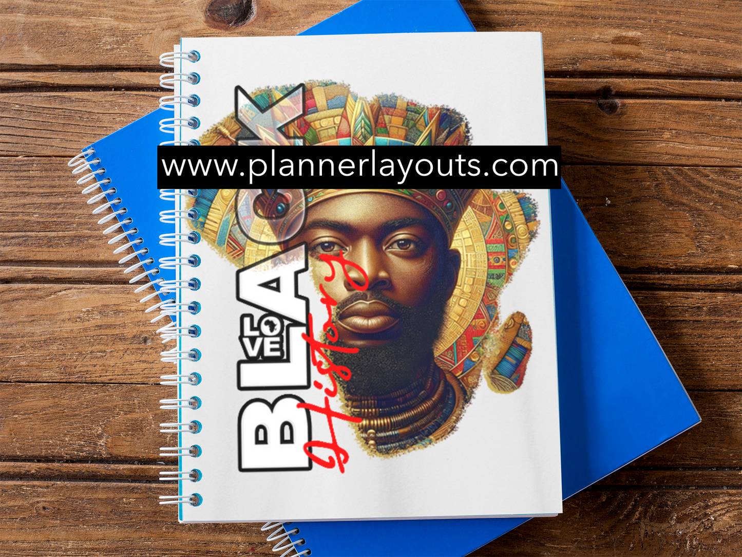 LOVE BLACK History notebook