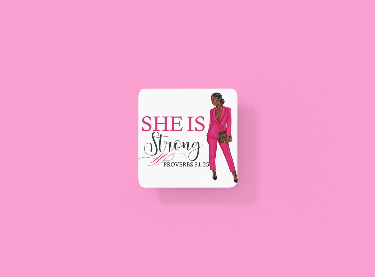 $50 "She is Strong" African American (bun) bundle