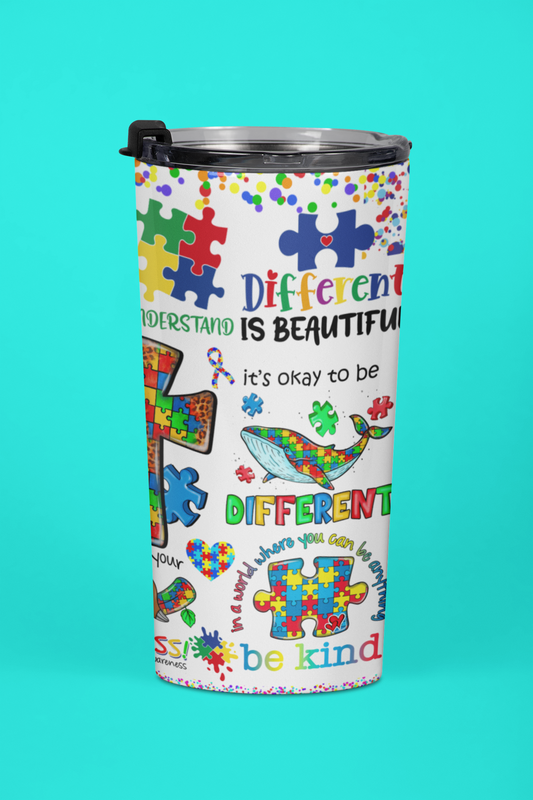 Autism awareness 20 oz. tumbler